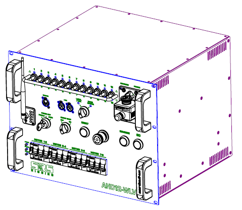 SRS AHD12-WLV-H6 Gen2, 12-Kanal Wireless Controller Direktsteuerung 8HE - H6