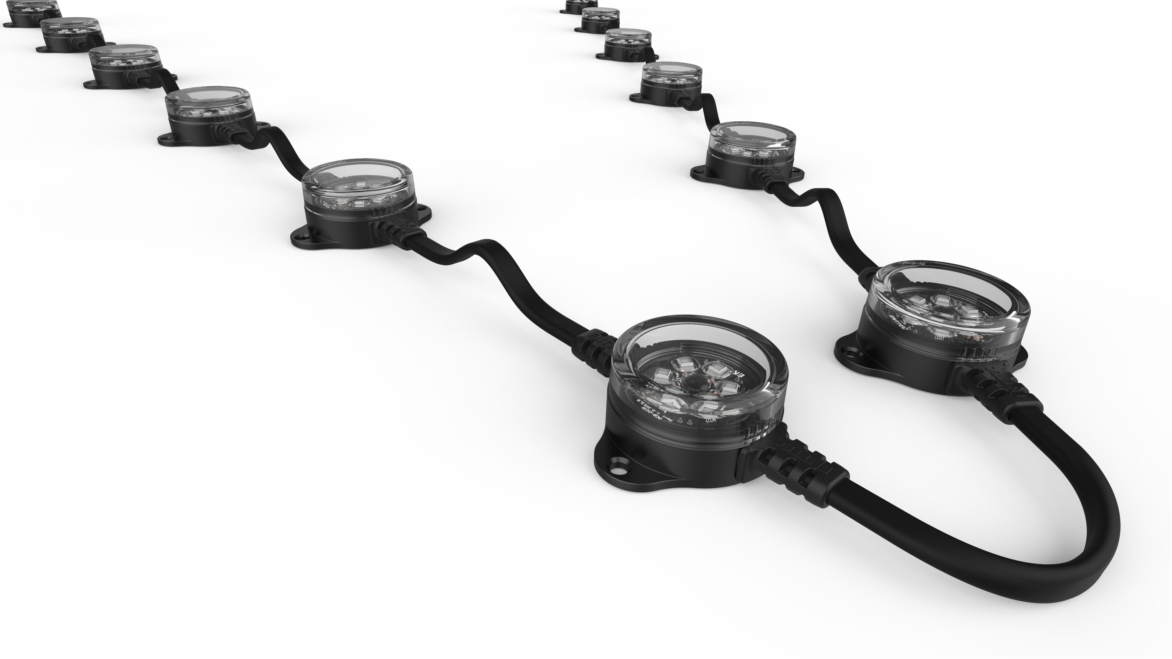 Enttec SMART PXL-60P Dot String, 7 Dots, 400mm Pixel Pitch