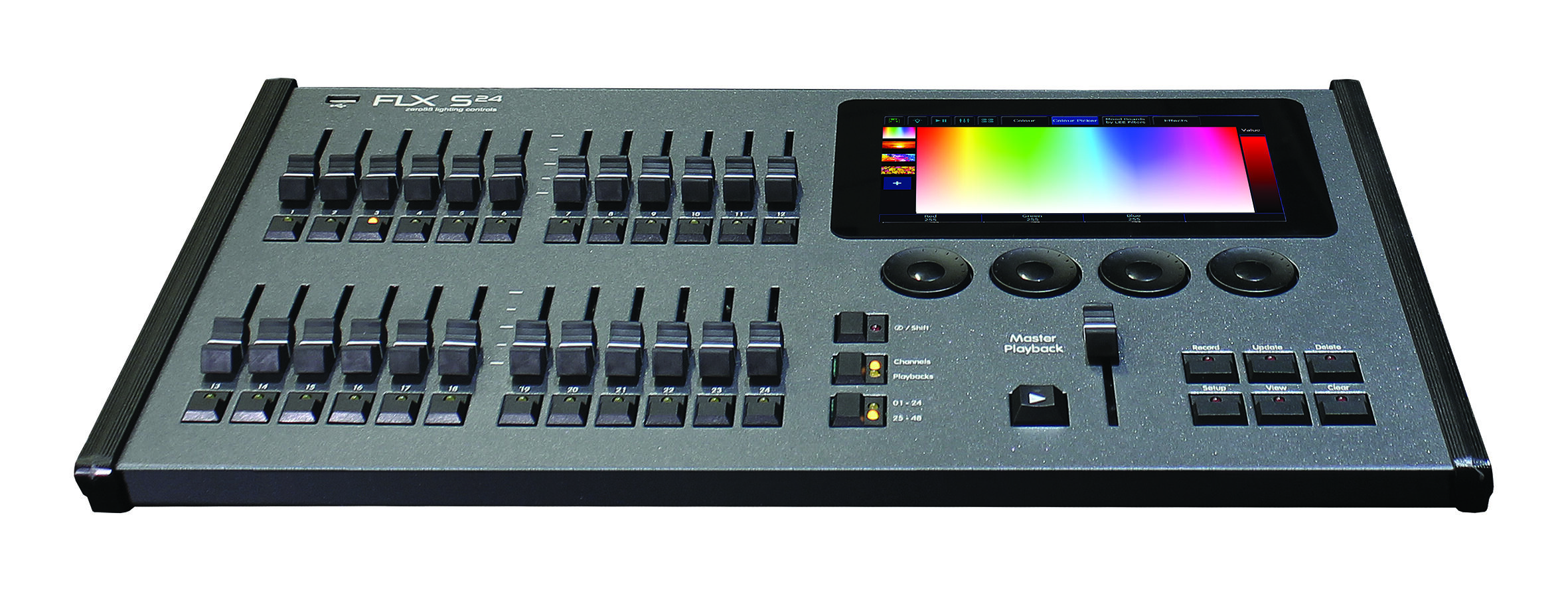 Zero 88 Varilite ZerOS FLX S24 1 U 2 U DMX Moving Lights LED