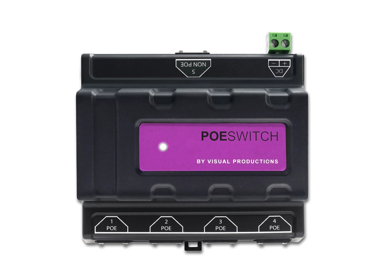 Visual Productions PoE Switch