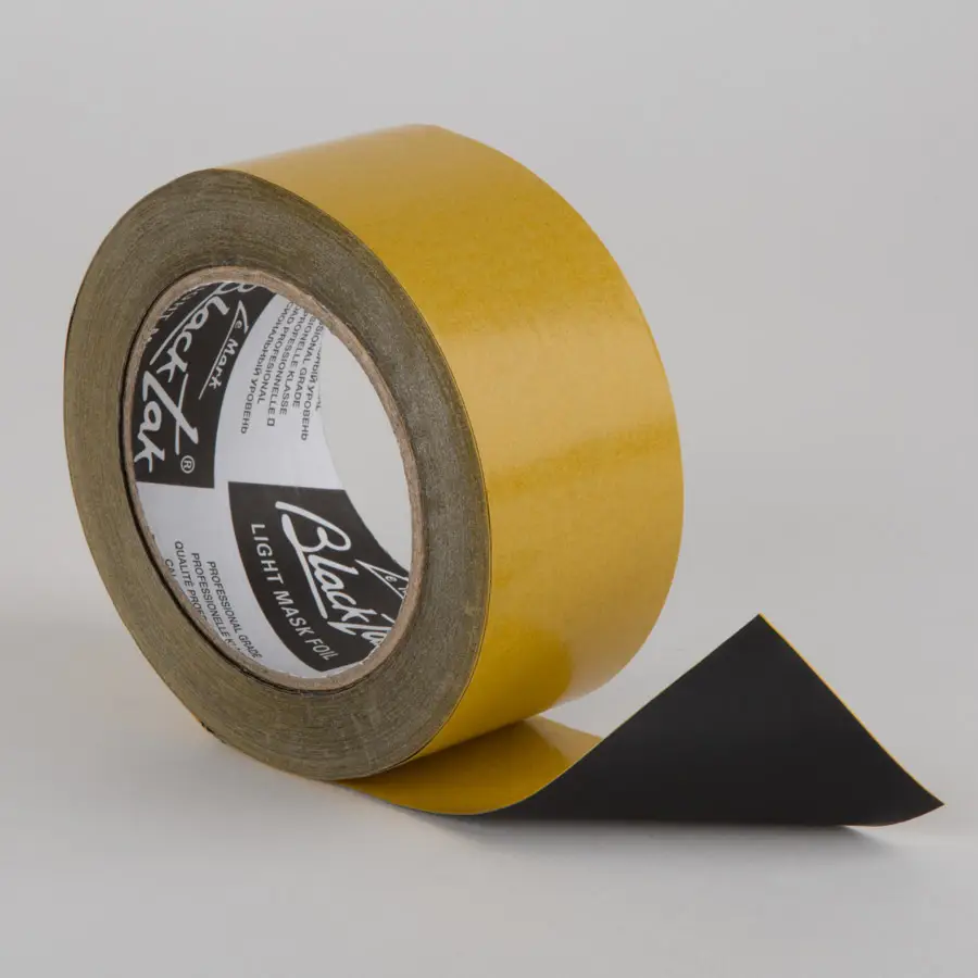 LeMark "BlackTak"  Aluminium Tape 25 m x 50 mm, schwarz