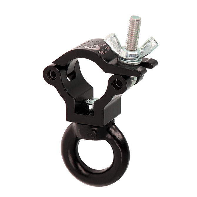 Doughty Engineering Atom Hanging Clamp, 25 mm/1", noir