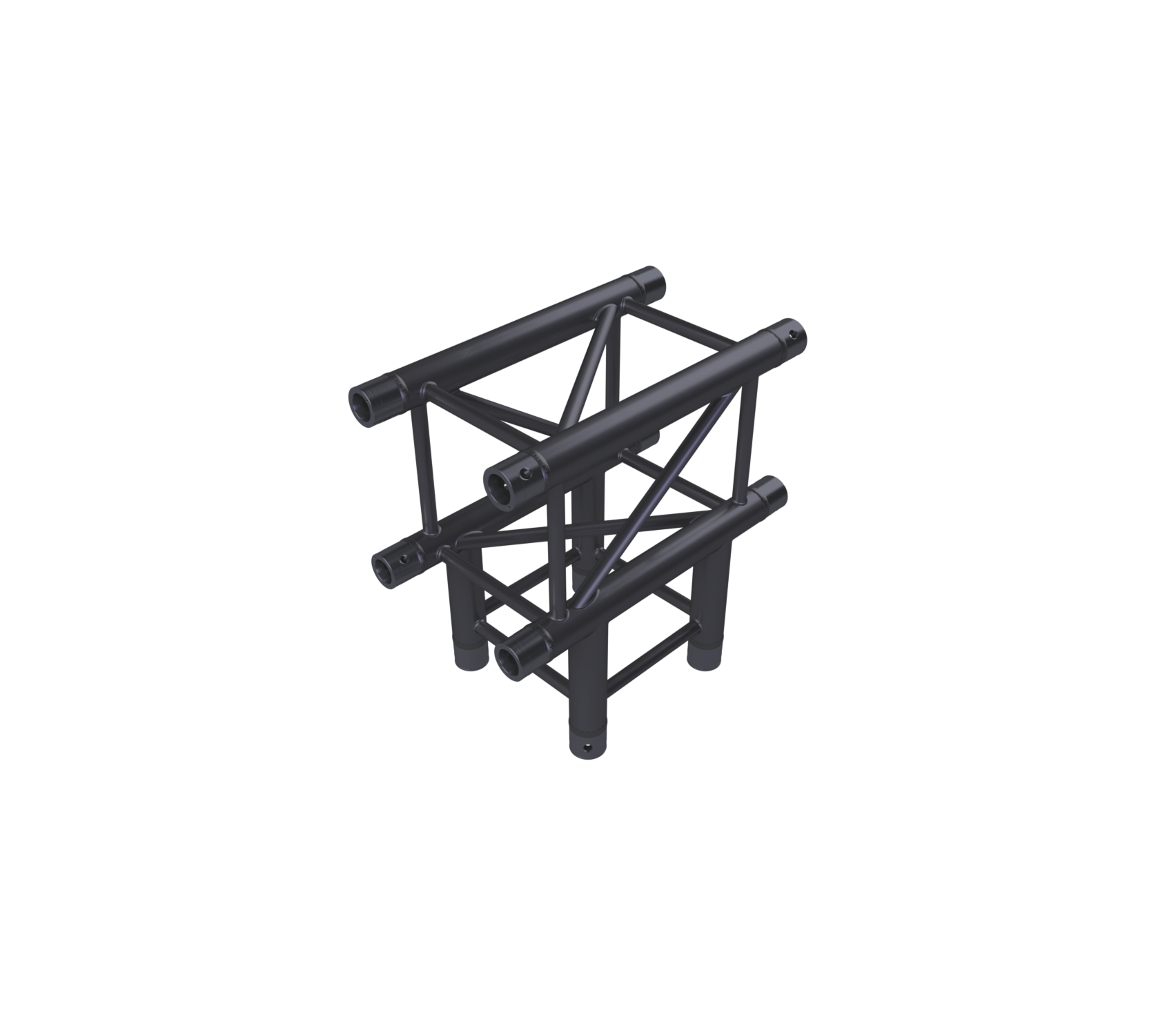 Eurotruss FD34 T-Stück 3-Weg 50 x 50 cm, schwarz