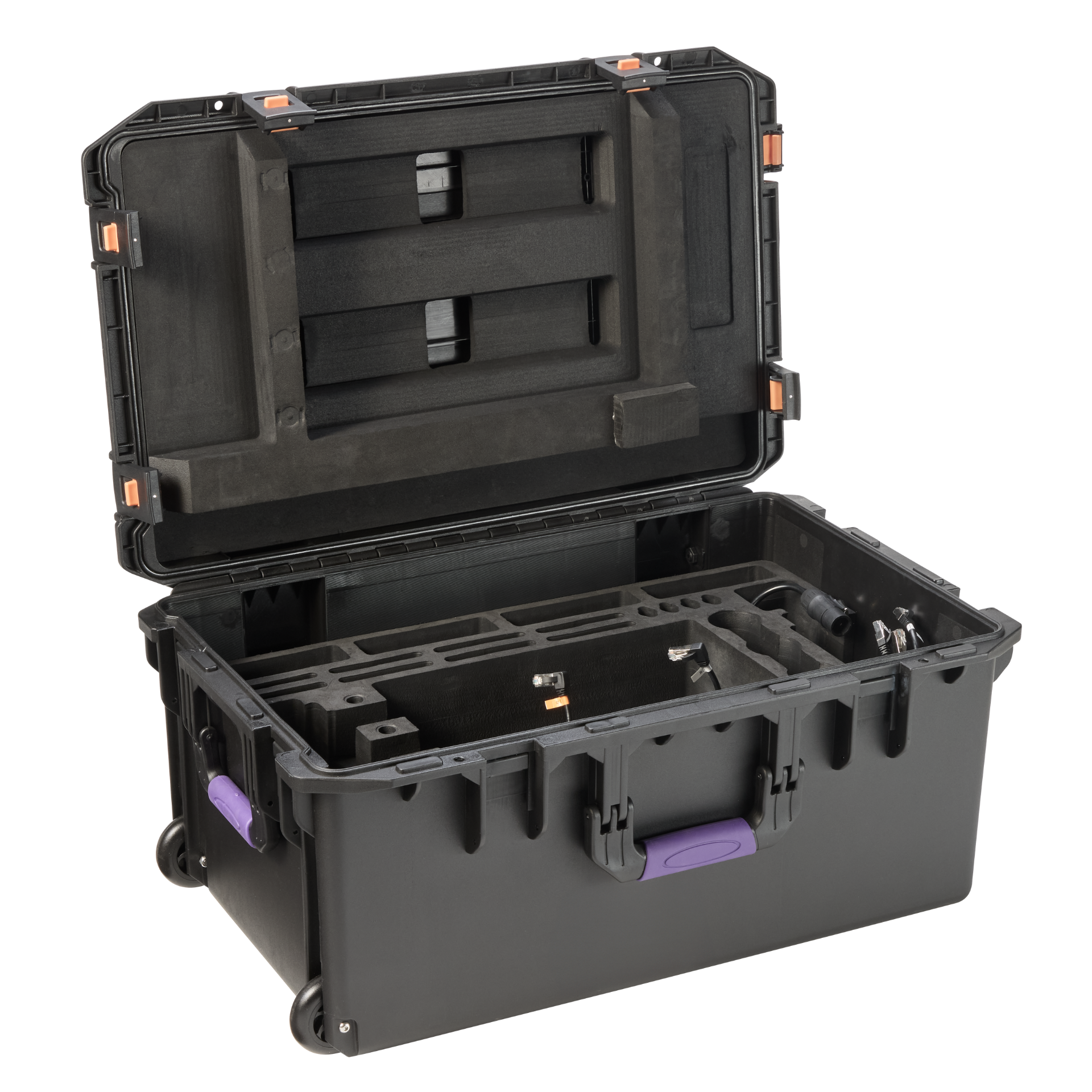 Astera QuikBeam RGB Mint Amber, IP65 4-Unit PrepCase Kit