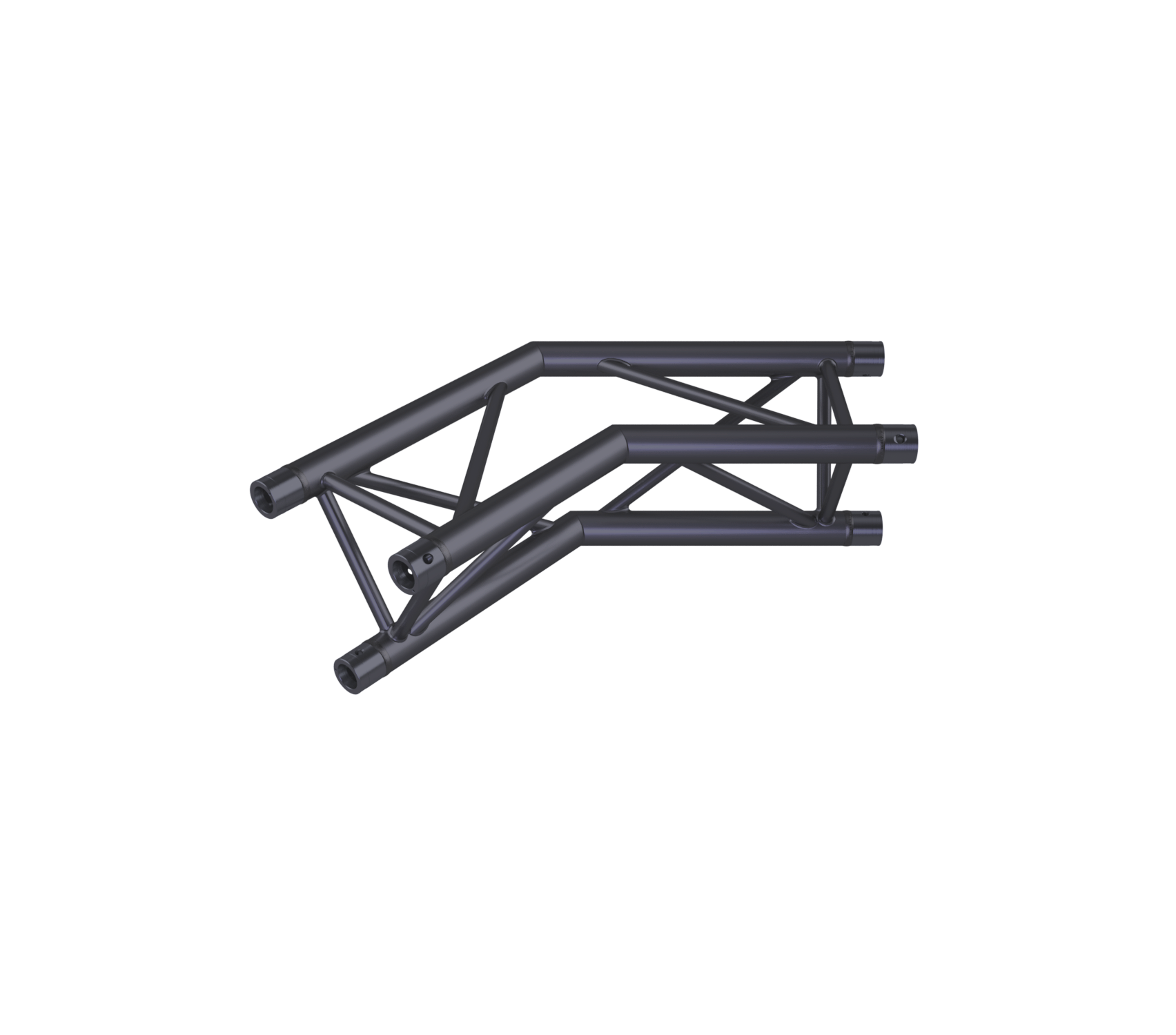 Eurotruss HD33 135° Ecke 2-Weg 50 x 50 cm, schwarz