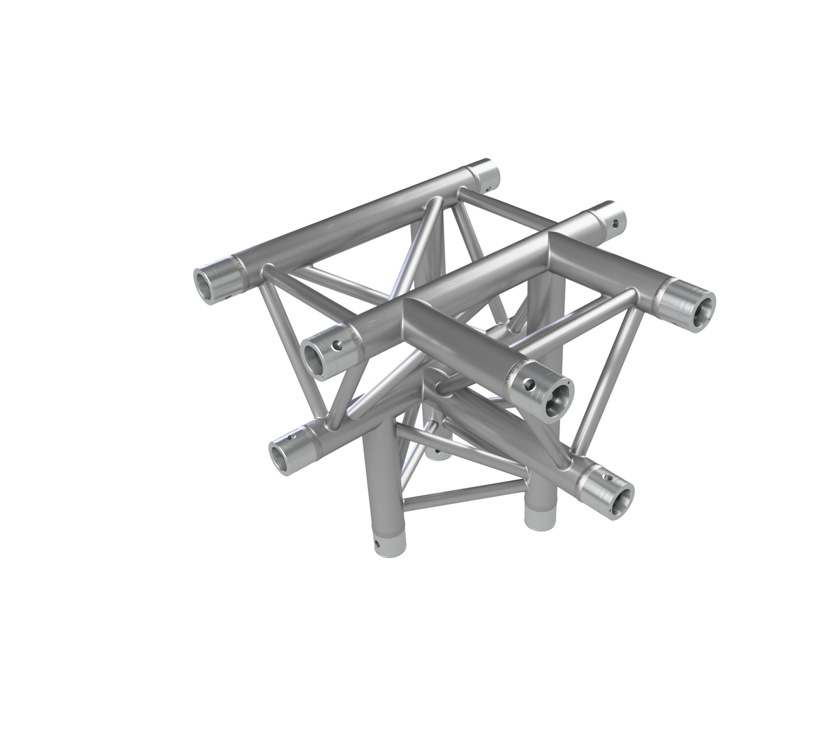 Eurotruss HD33 T-Stück 4-Weg + Up LEFT  50 x 50 x 50 cm
