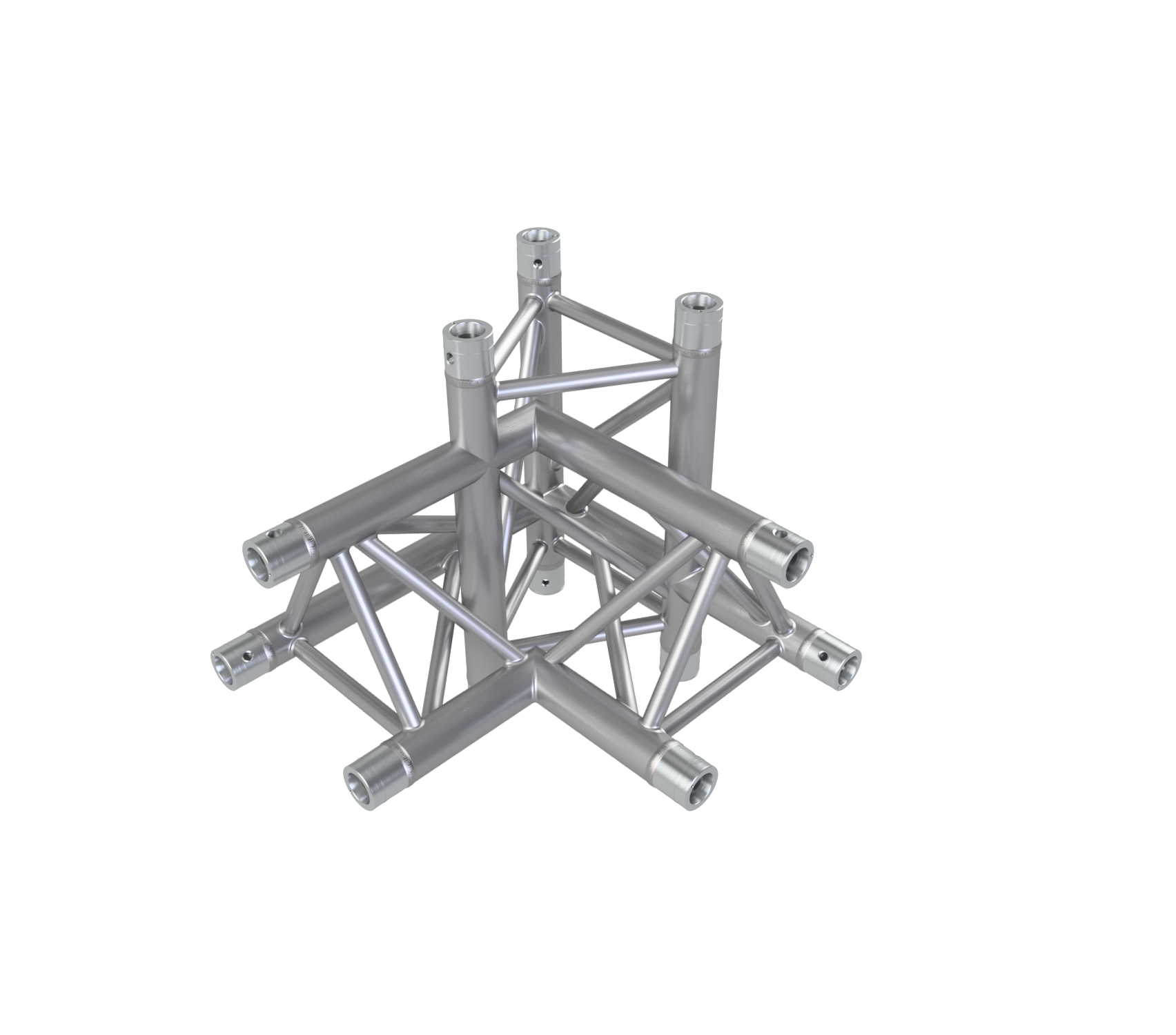 Eurotruss HD33 90° Ecke 4-Weg + Up + Down RIGHT  50 x 50 x 50 cm