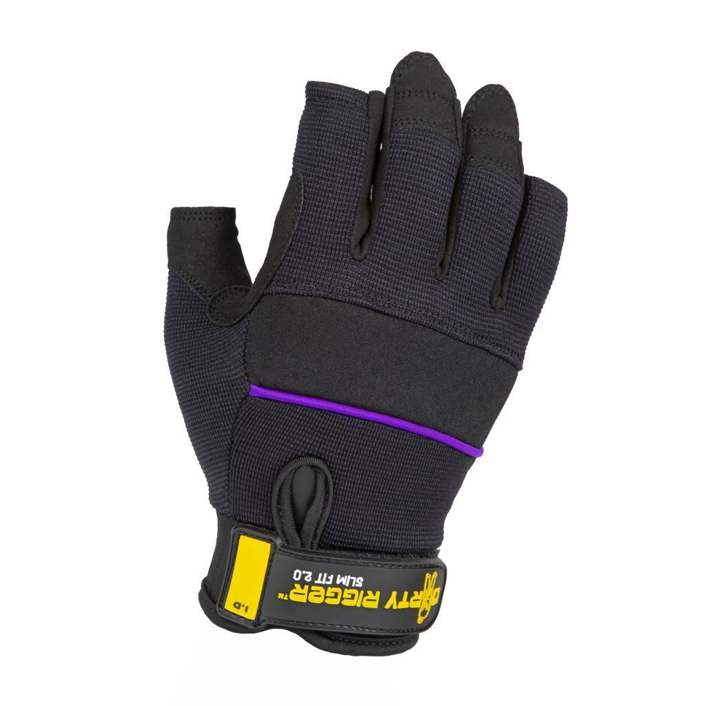 Dirty Rigger Gant SlimFit™ 2.0 Rigger, sans doigts, taille S