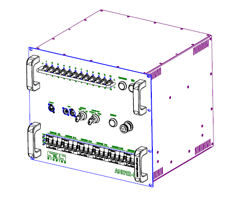 SRS AHD12-DV-63 Gen2, 12-Kanal Controller Direktsteuerung