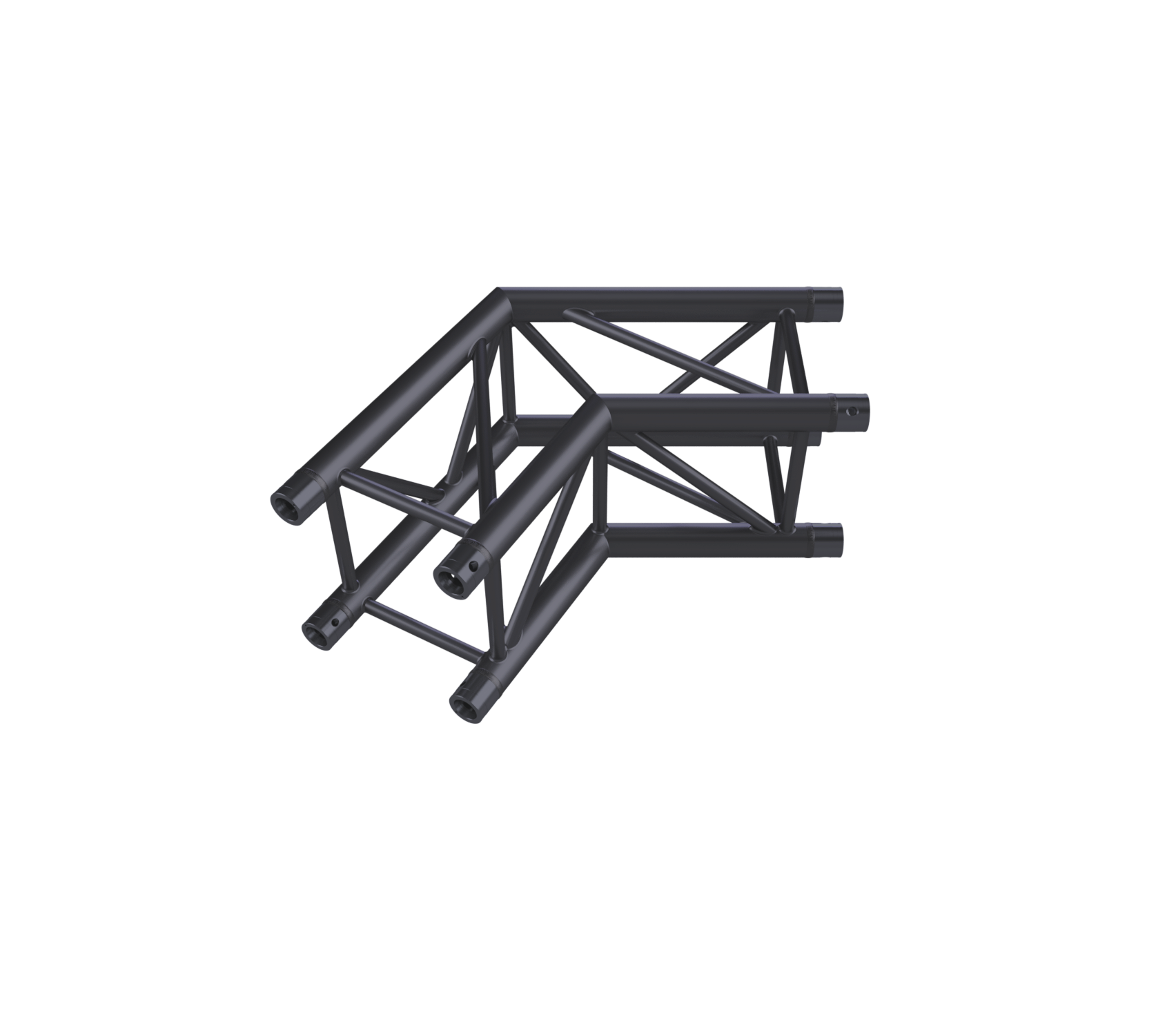 Eurotruss FD34 120° Ecke 2-Weg 50 x 50 cm, schwarz