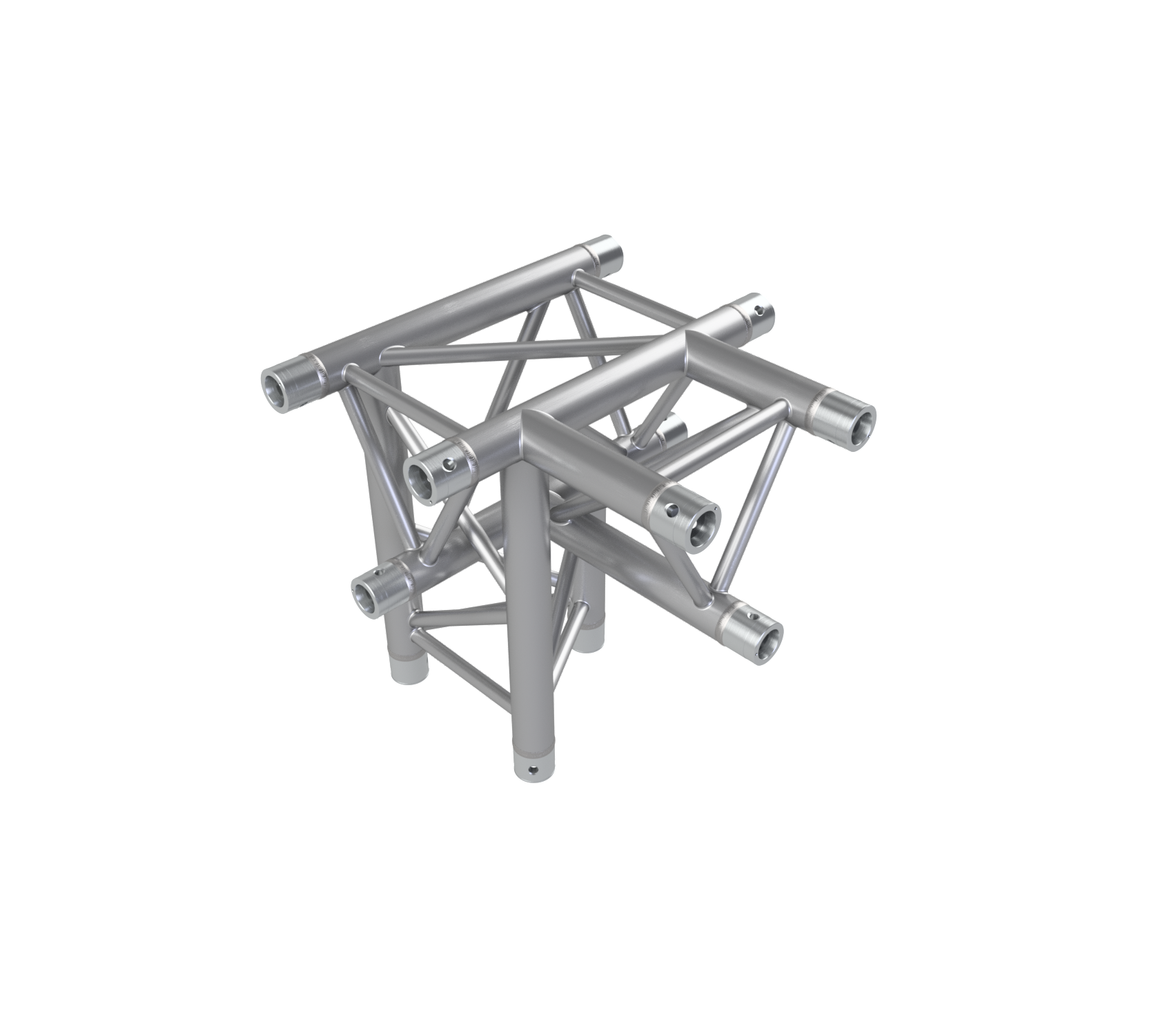 Eurotruss HD33 T-Stück 4-Weg + Up RIGHT  50 x 50 x 50 cm