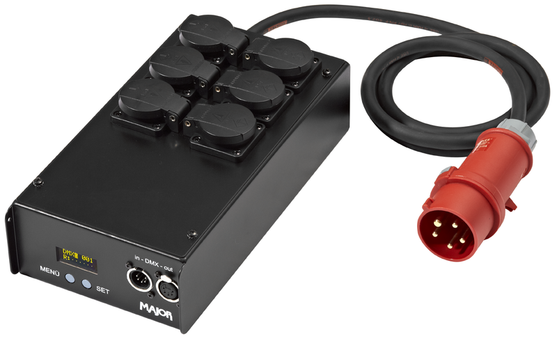 Major Switchpack DMX 6-Kanal 16 A