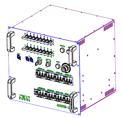 SRS AHD12-WLV-SX-63 Gen2, 12-Kanal Wireless Controller Direktsteuerung 8HE - Socapex