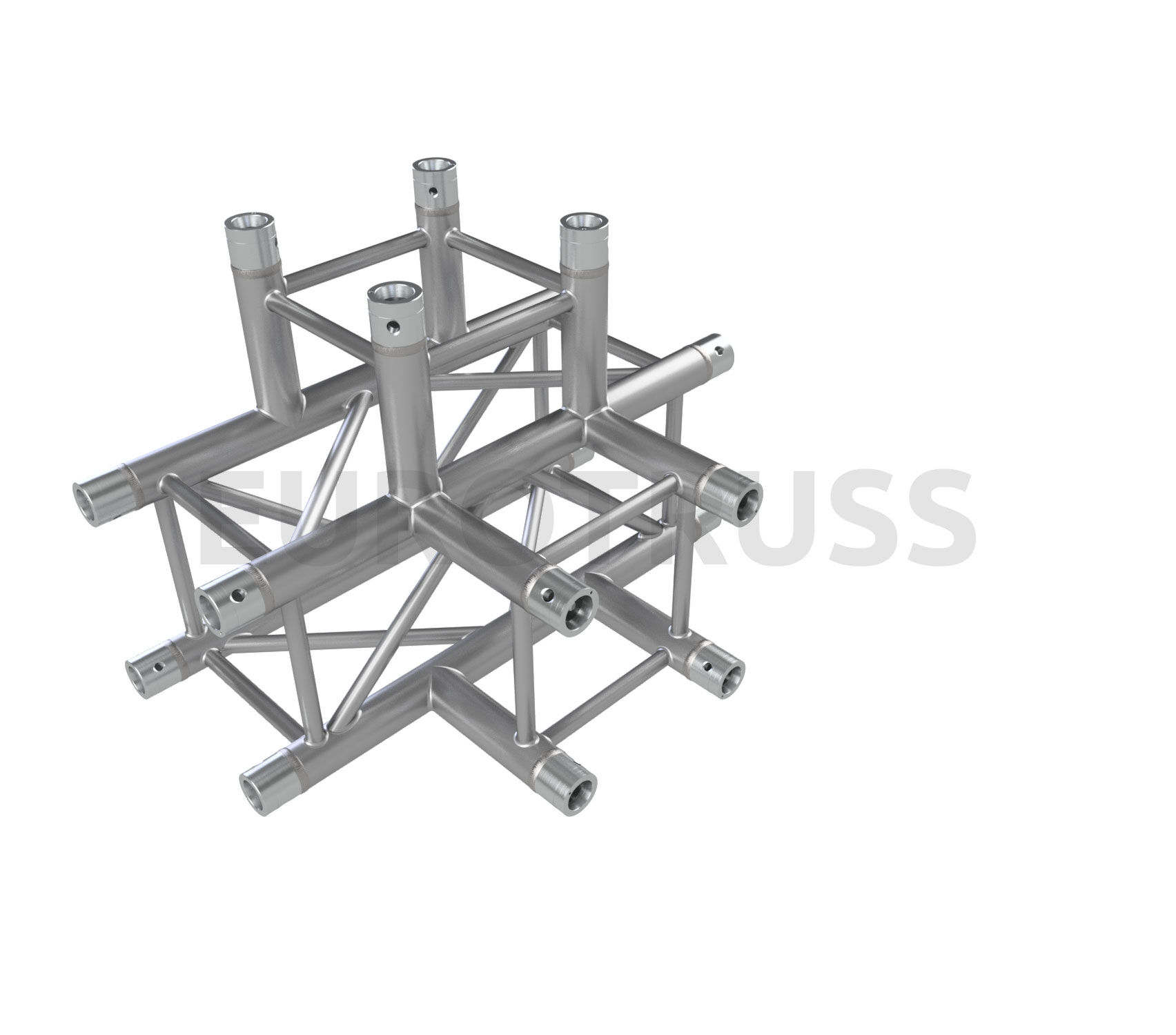 Eurotruss FD34 T-Stück 4-Weg + Down 71 x 50 x 50 cm