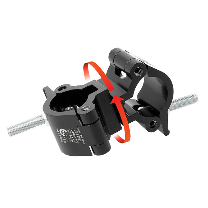 Doughty Engineering Coupleur pivotant léger, noir