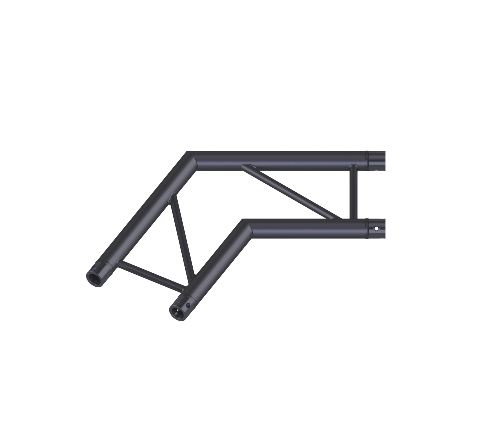 Eurotruss FD32 120° Angle 2 voies horizontal 50 x 50 cm, noir