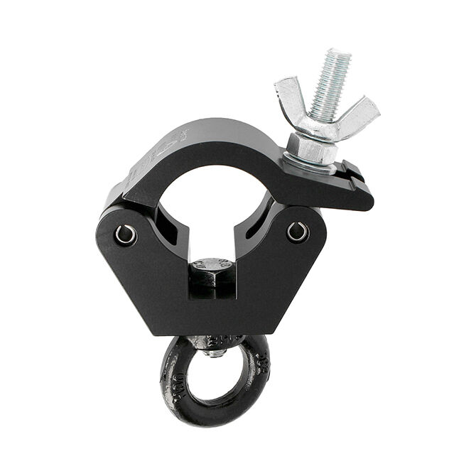 Doughty Engineering Doughty Clamp Hanging Clamp (écrou à œil M12 - 340 kg), noir