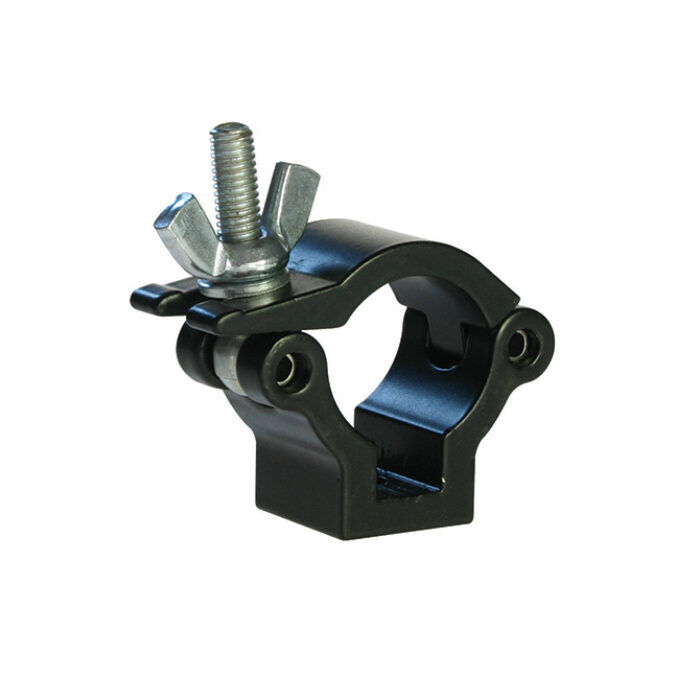 Doughty Engineering Atom Half Coupler, 25 mm/1", schwarz