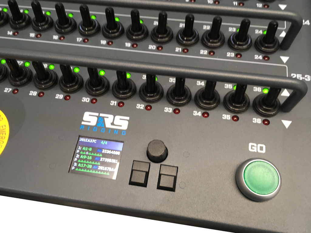 SRS ADR12-AHD - Kabelfernbedienung mit TFT-Display, 12-Kanal