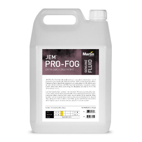 Martin JEM Pro-Fog Fluid 5 l Extra Quick Dissiping