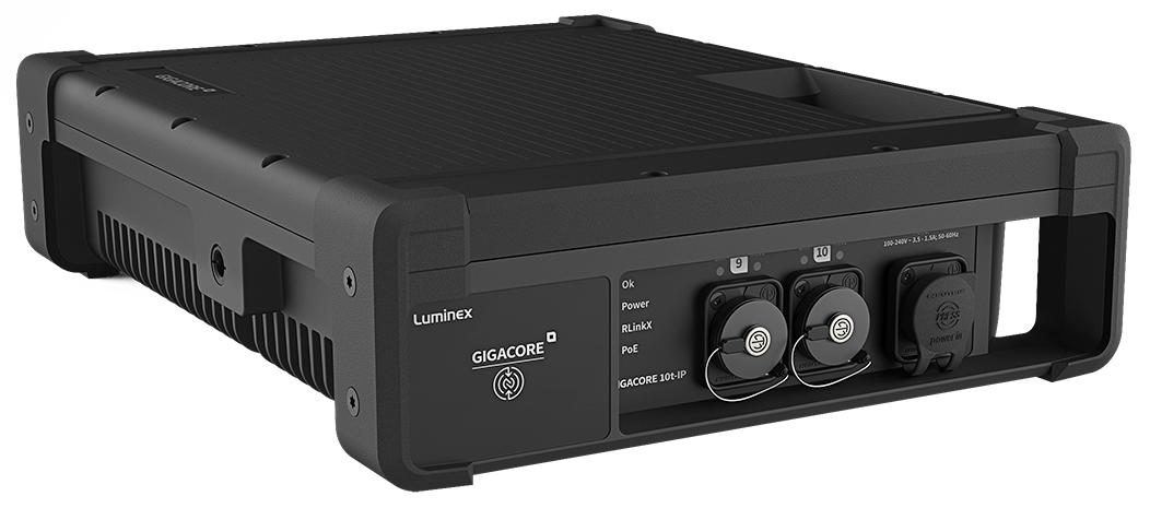 Luminex GigaCore 10t-IP 1 x opticalCON QUAD MMF 1 Gb, IP65