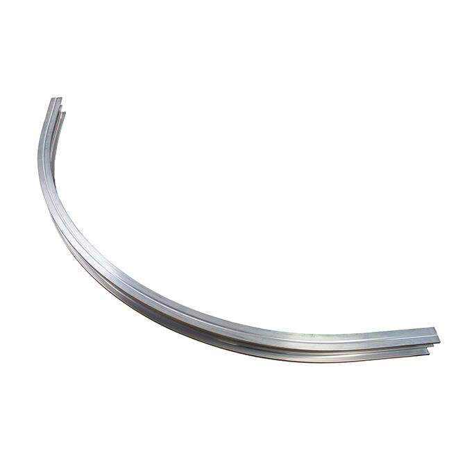 Doughty Engineering Studio Rail 60, Curved 90° R=75, silber