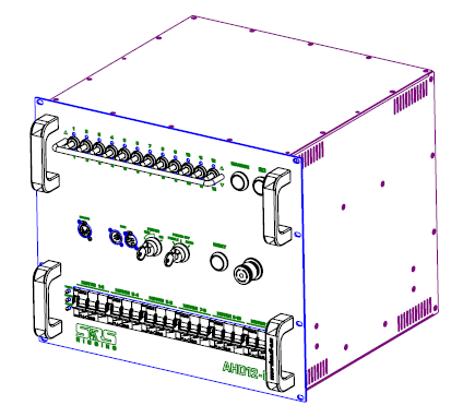 SRS AHD12-DV-CEE-63 Gen2, 12-Kanal Controller Direktsteuerung 8HE - CEE