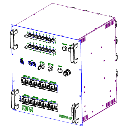 SRS AHD16-DV-CEE Gen2, 16-Kanal Controller Direktsteuerung 12HE - CEE16