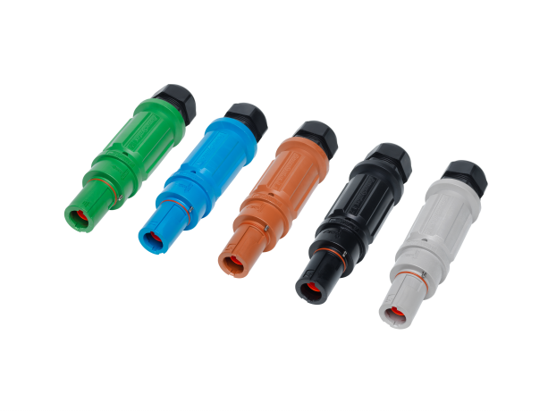 Major Powerlock Kabelstecker Set male/drain