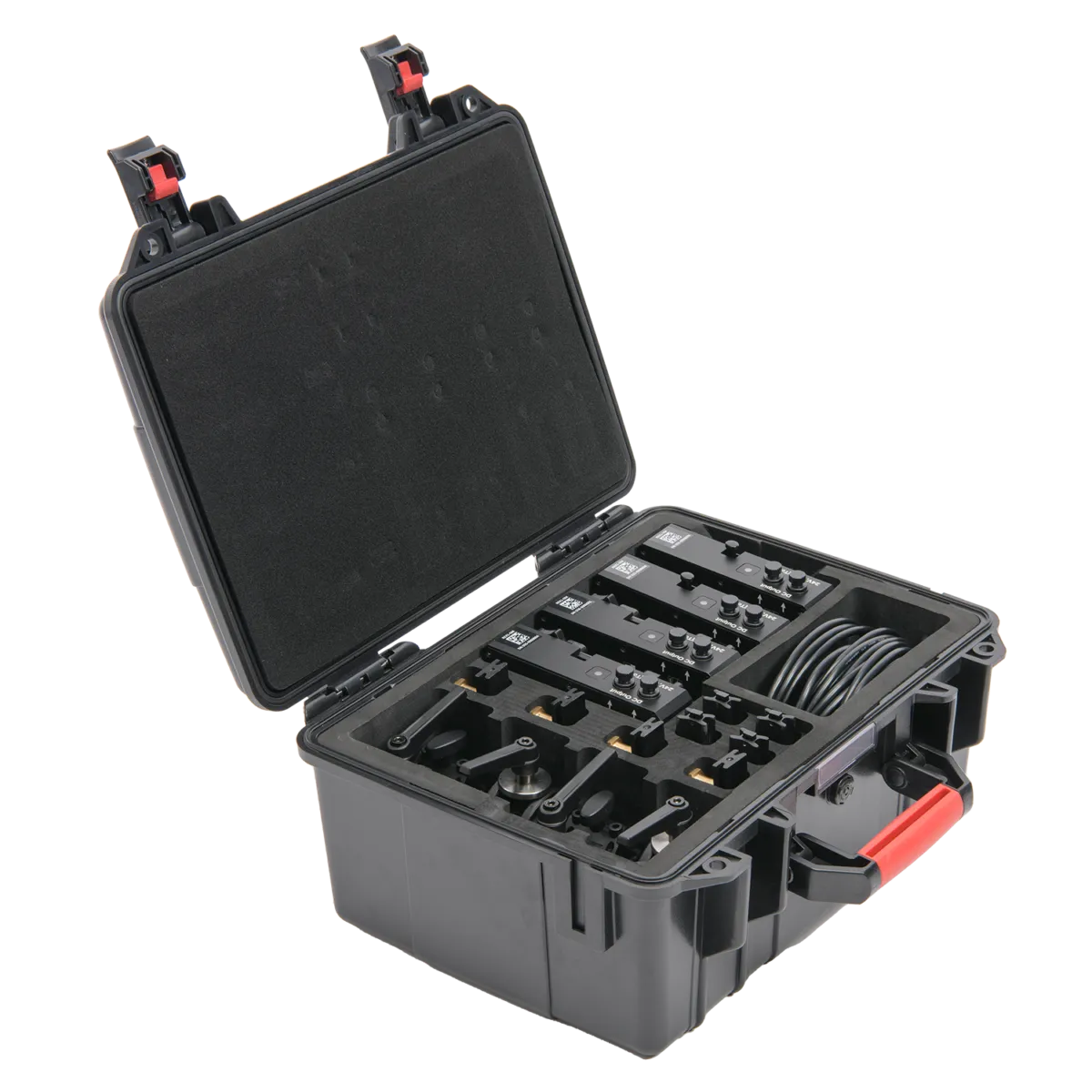 Astera RuntimeExtender V-Mount Kit, Koffer mit 4 Stk.