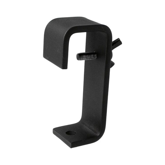 Doughty Engineering Hook Clamp 50mm Heavy Duty (50 X 8 Flat), noir