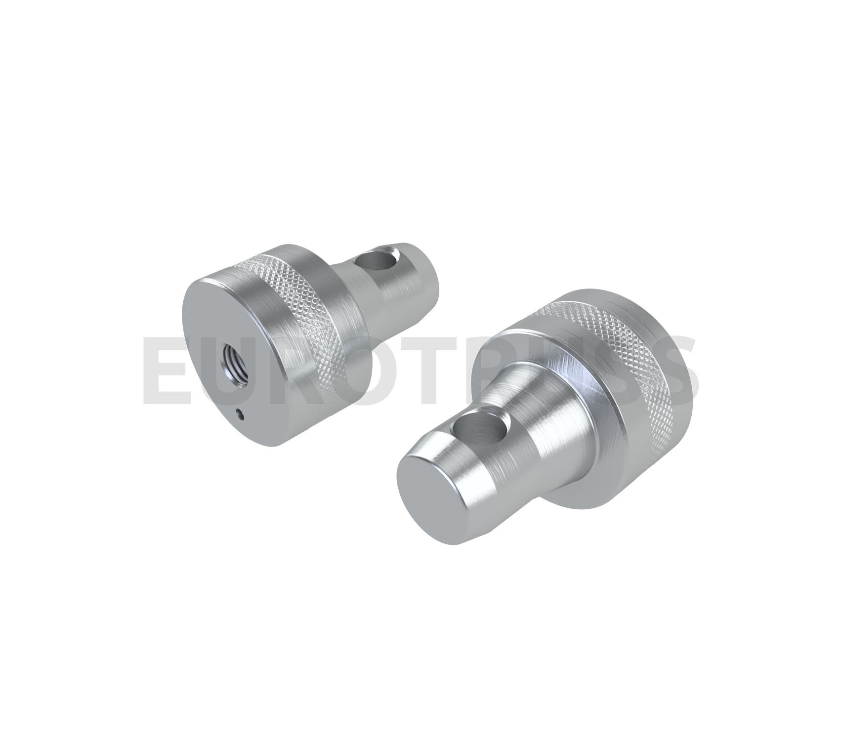 Eurotruss Halber konischer Verbinder 35mm, M12 Gewinde für XD Serie