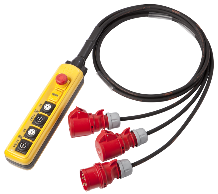 SRS MCPH2-DV-CEE, Commande manuelle 2 canaux Commande directe - CEE16