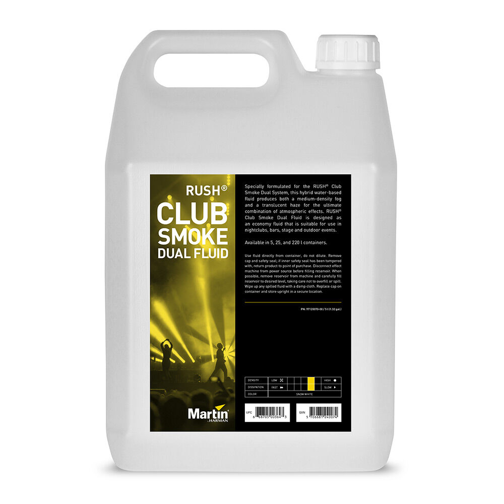 JEM Professional RUSH Club Smoke Dual fluid 5 l