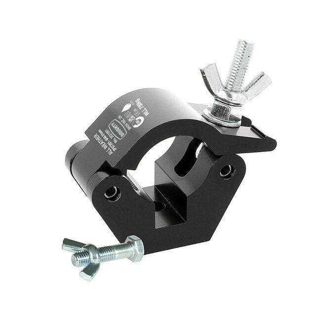 Doughty Engineering Hook Clamp, noir - Acier inoxydable
