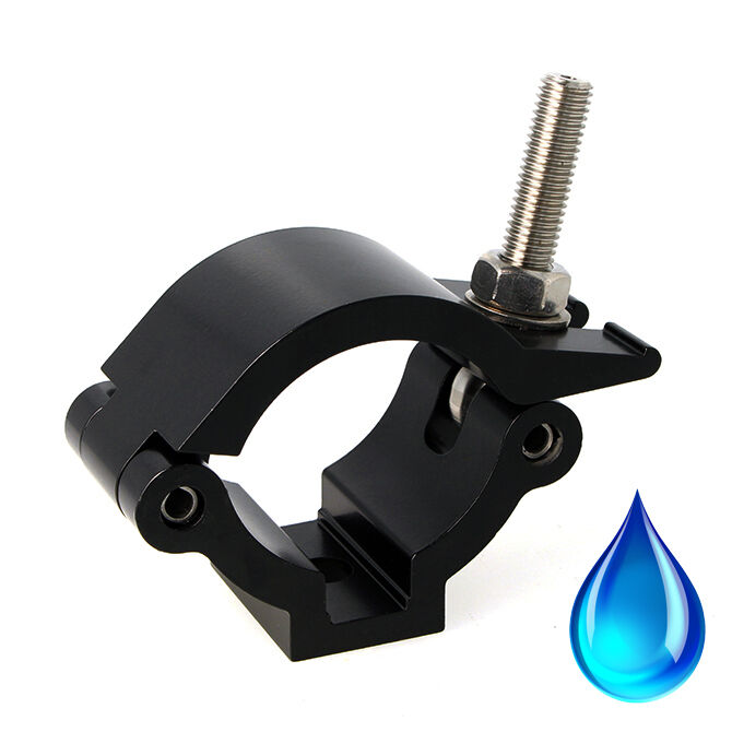 Doughty Engineering Mammoth Clamp Half Coupler, noir