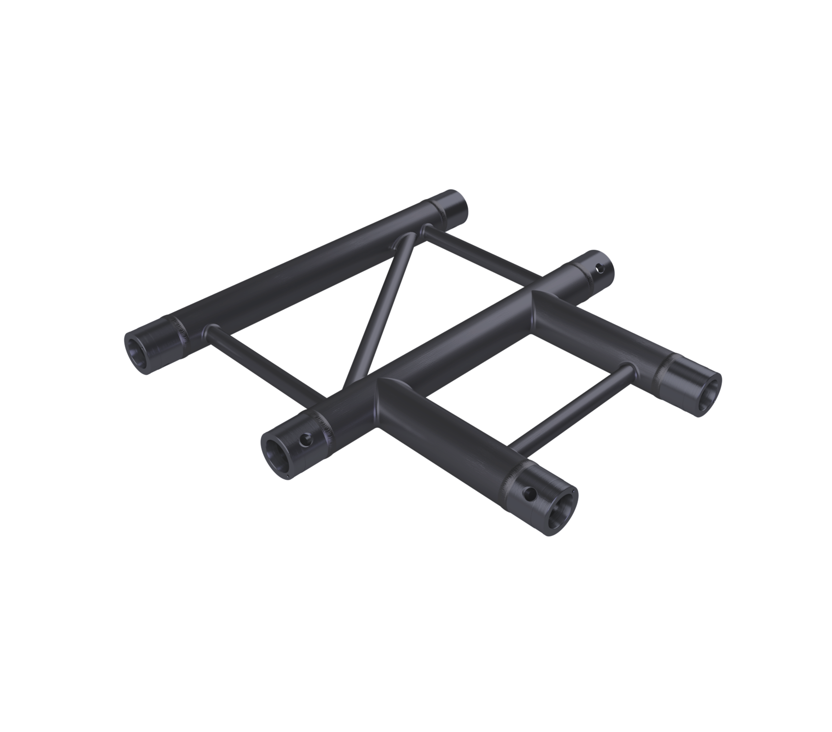 Eurotruss FD32  T-Stück 3-Weg Horizontal 50 x 50 cm, schwarz