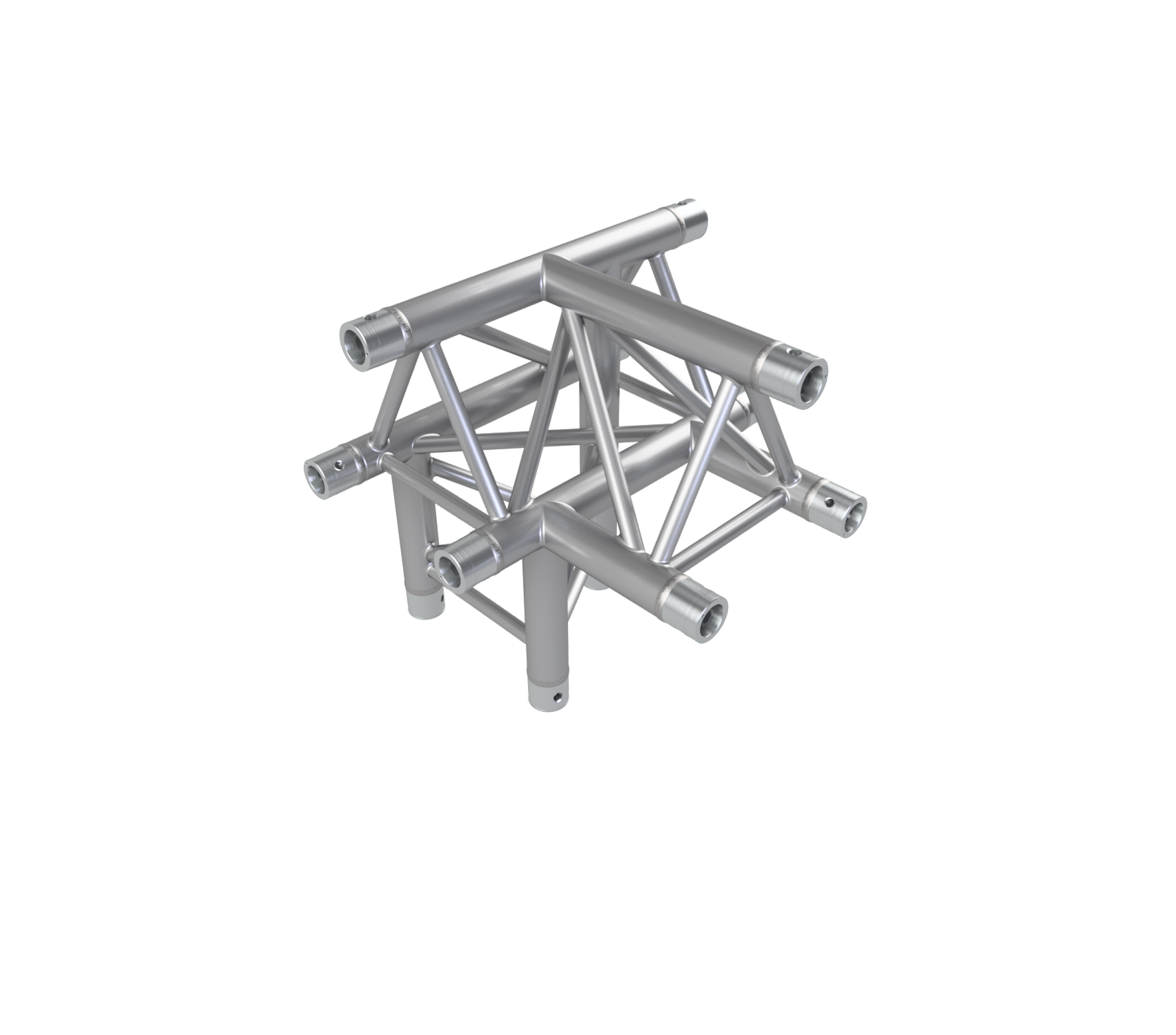 Eurotruss HD33 T-Stück 4-Weg + Down LEFT  50 x 50 x 50 cm