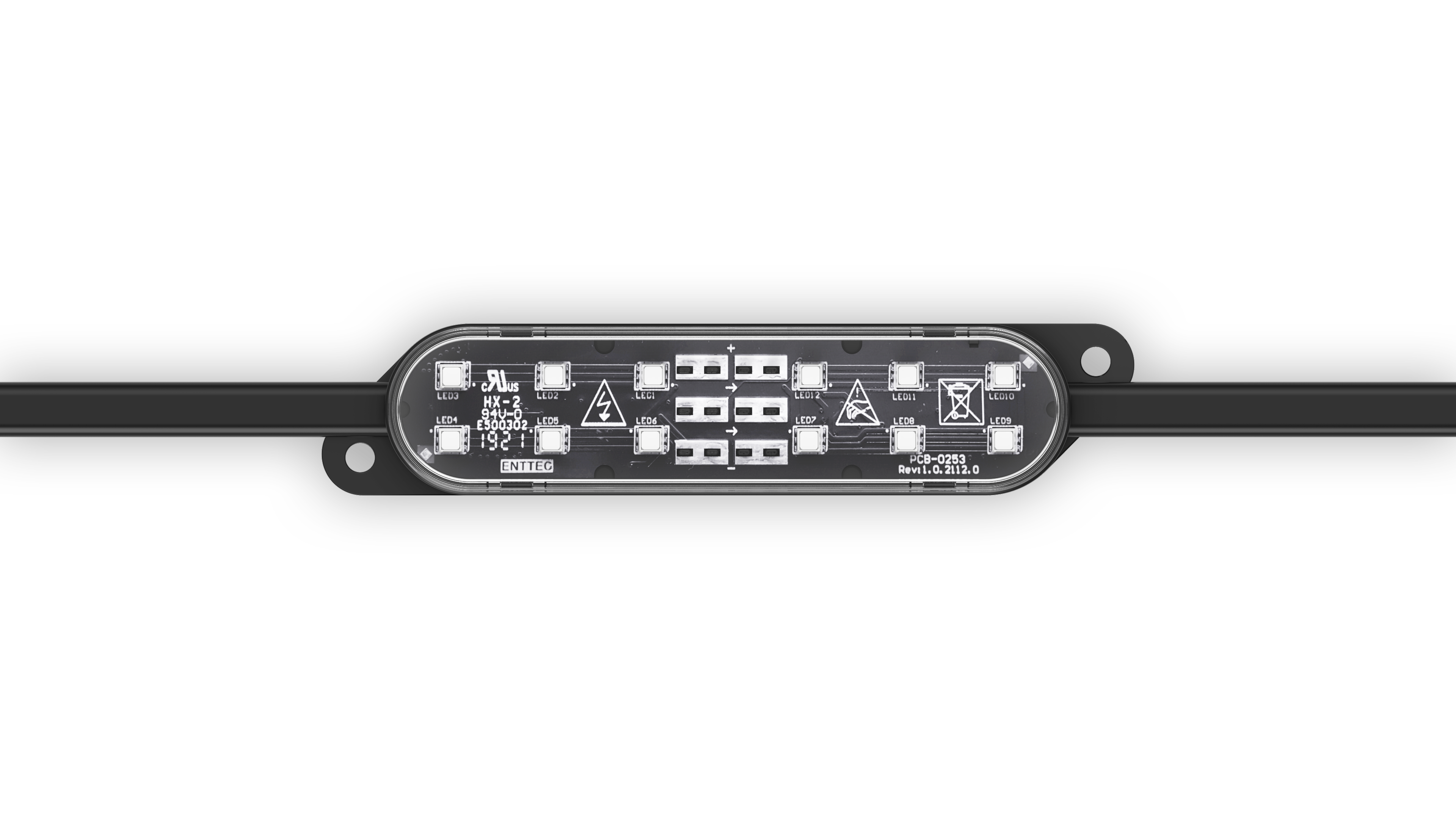 Enttec SMART PXL-100x25 Dot String, 7 Dots, 400mm Pixel Pitch