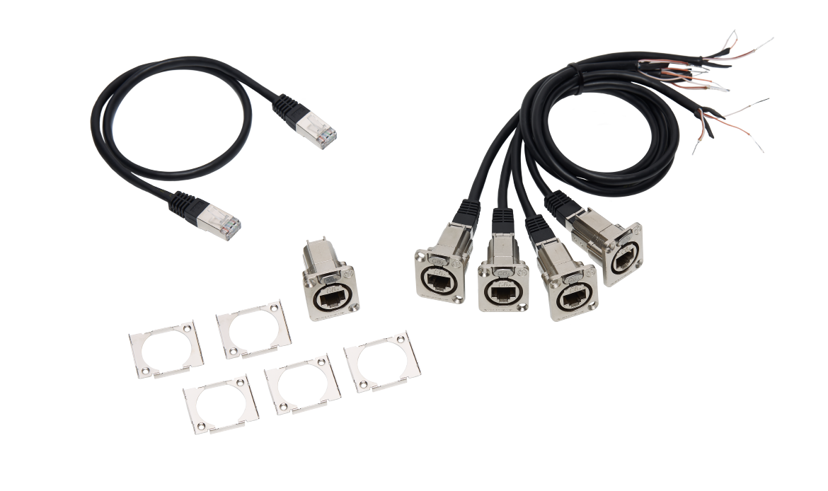 Câble adaptateur grandMA3 4Port Node DIN-Rail - DMX via RJ45