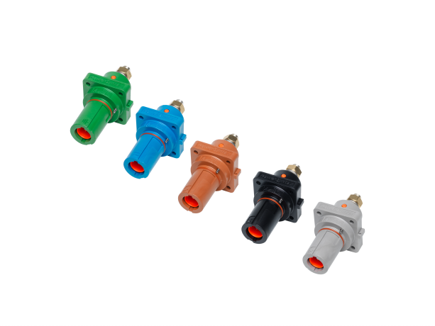 Major Powerlock Anbaustecker male/drain
