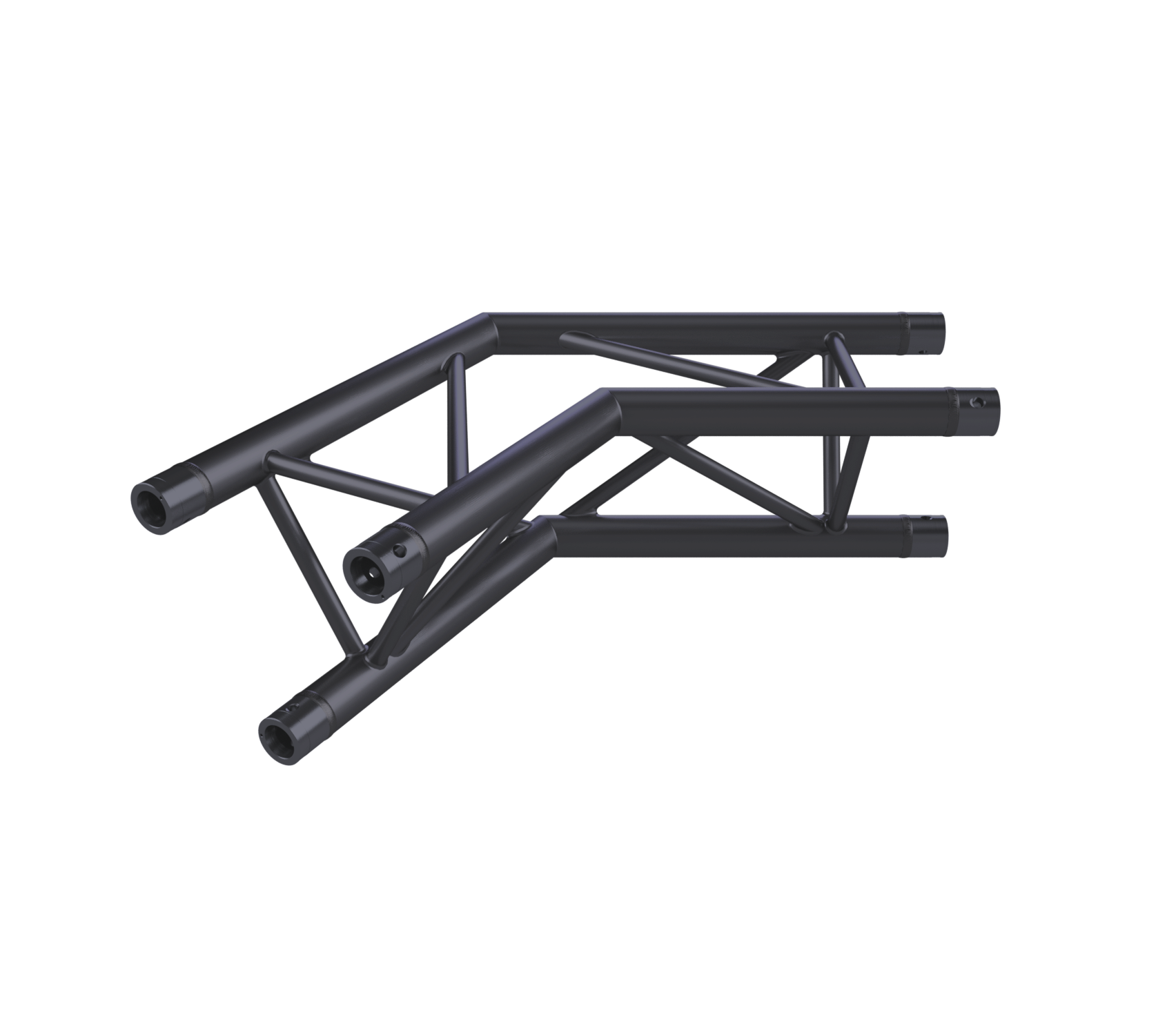 Eurotruss HD33 120° Ecke 2-Weg 50 x 50 cm, schwarz