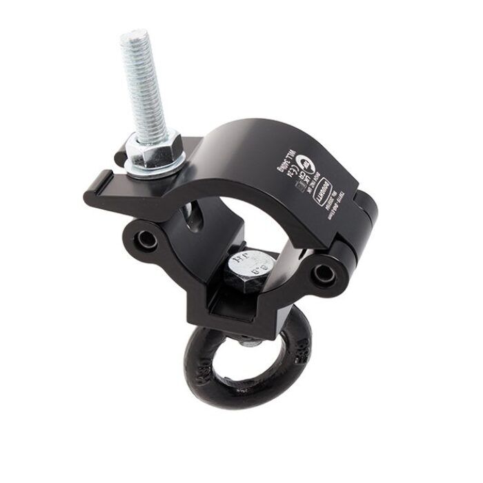 Doughty Engineering Light Weight Hanging Clamp (écrou à œil M12), noir