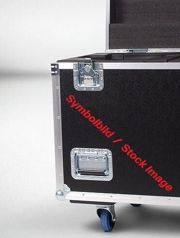 Amptown Flightcase für 4 Ayrton Nando 502 Wash mit hohem Deckel