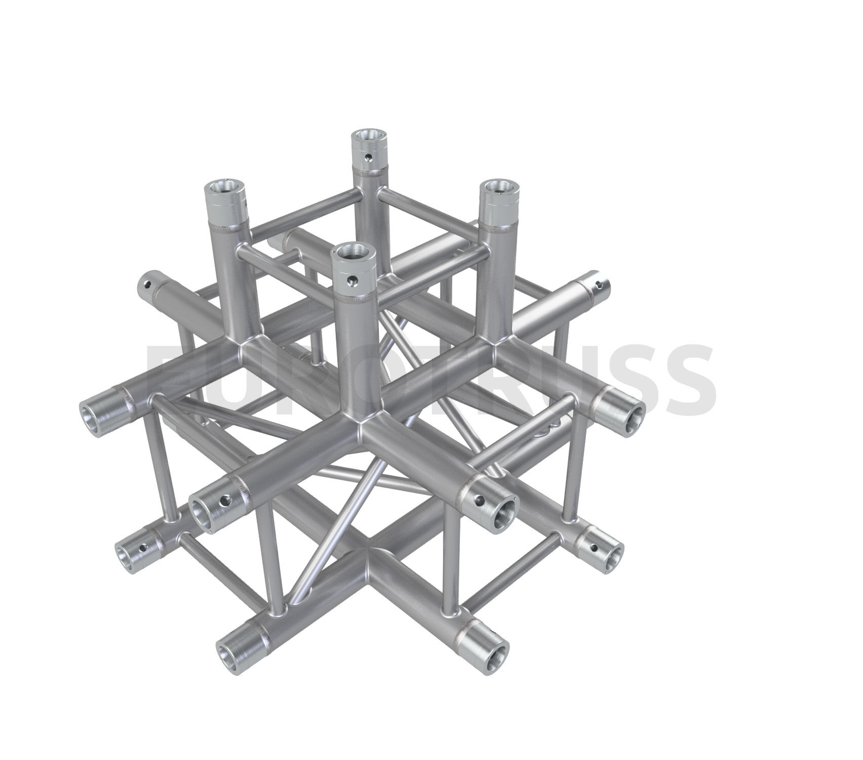Eurotruss FD34 Kreuz + Down 5-Weg corner 71 x 71 x 50 cm