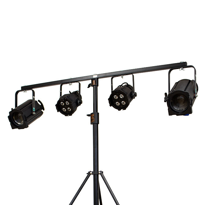 Doughty Engineering T-Bar/Querträger für 4 Scheinwerfer, schwarz