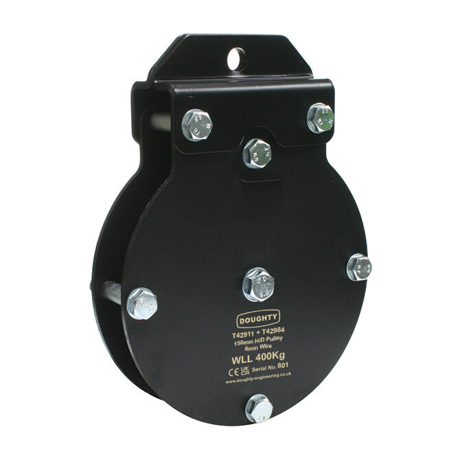 Doughty Engineering 100mm & 150mm Single Heavy Duty Pulley Awning