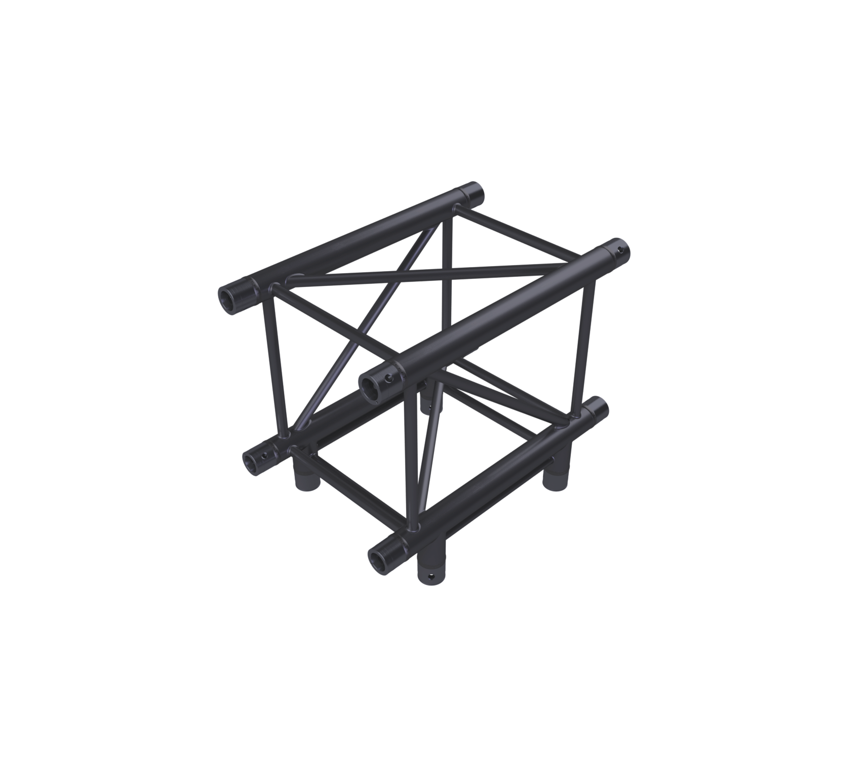 Eurotruss HD44 T-Stück 3-Weg 60 x 50 cm, schwarz