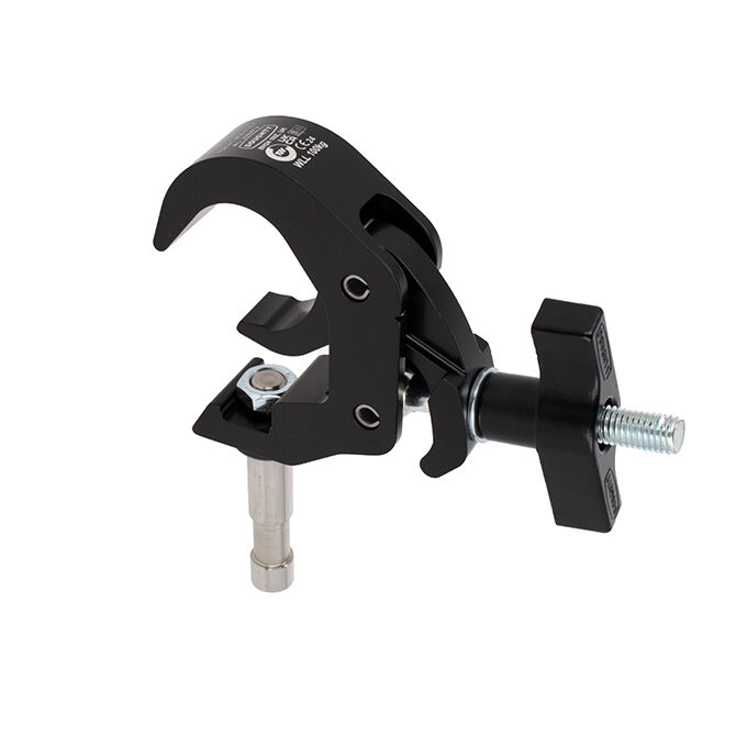 Doughty Engineering Quick Trigger Slimline Baby Grip Clamp, schwarz