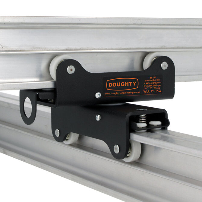 Doughty Engineering Studio Rail 80 auf Studio Rail 60 Double Swivel Car (Bremse)